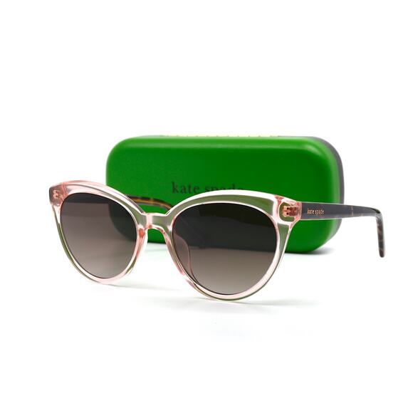 NEW KATE SPADE TAMARA/O/S 35J PINK BROWN GRADIENT AUTHENTIC SUNGLASSES - Picture 1 of 12
